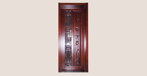 象山卧室门选红木门中式风格还是白色好