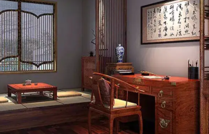 象山书房中式设计美来源于细节